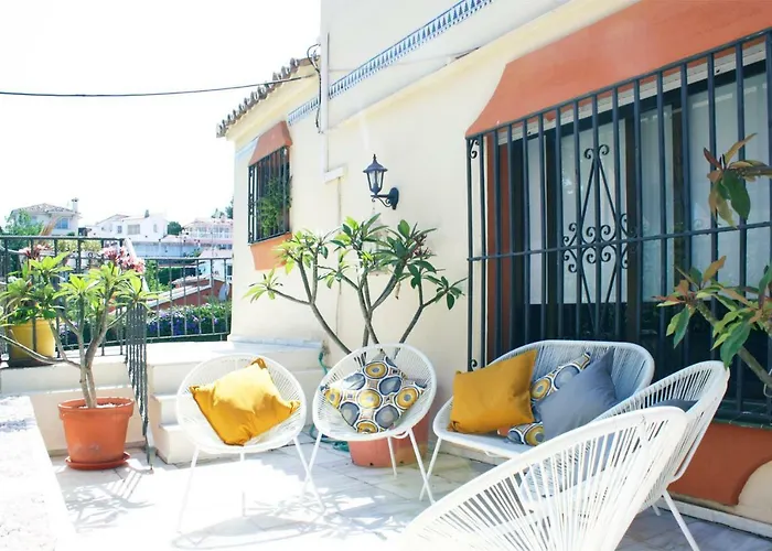 Ferienhaus The Garden & Pool House-banus Marbella