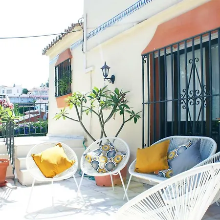 Casa de Férias The Garden & Pool House-banus Marbella